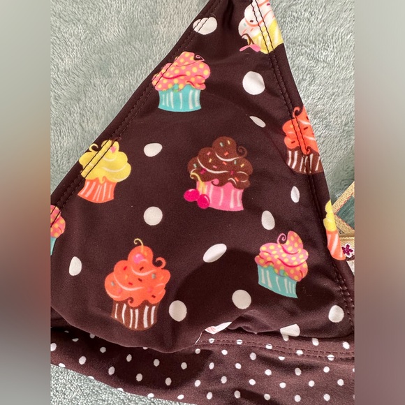 New with tags Cupcake Polka Dot Bikini - Picture 2 of 2